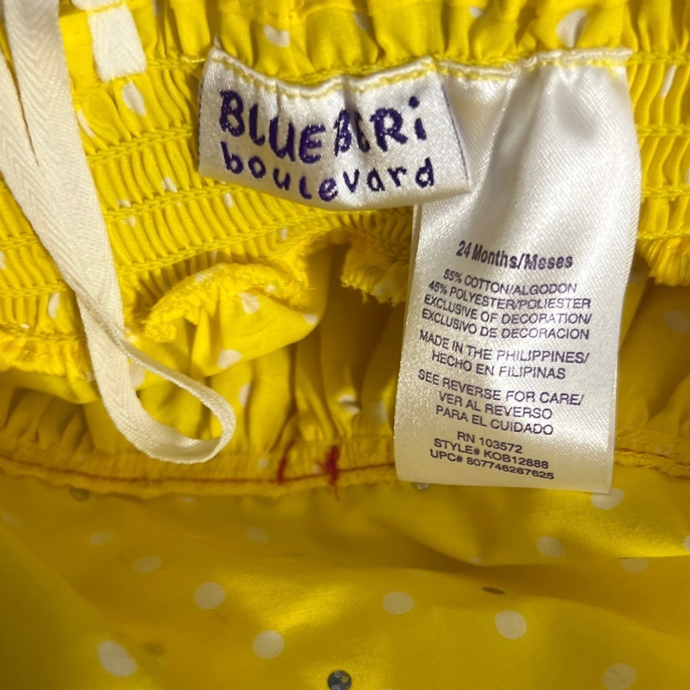 Blueberi Boulevard Yellow Floral Halter Dress - Picture 5 of 5